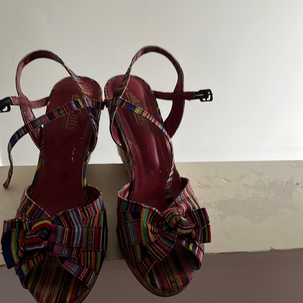 Multi color sandals